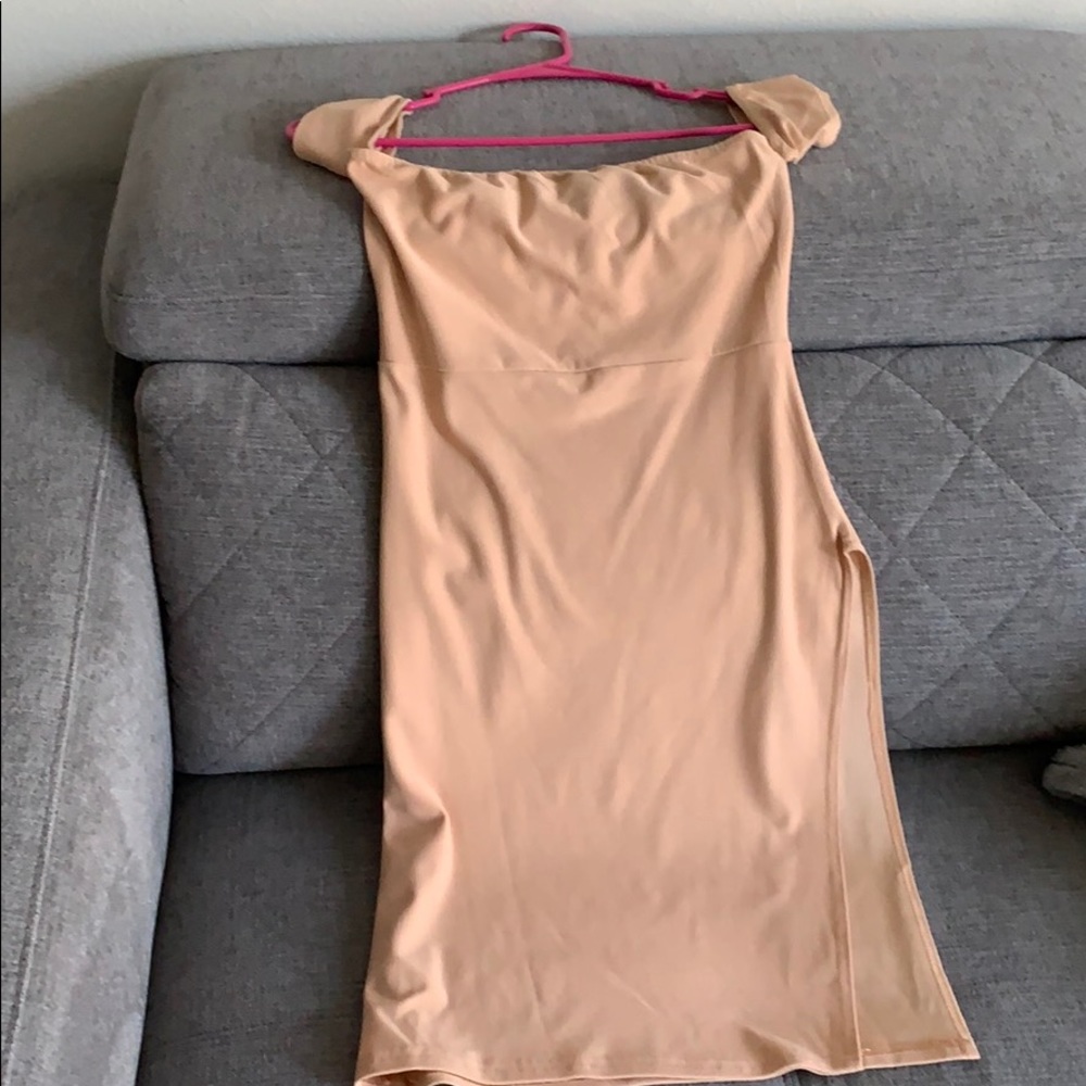 Nude dress